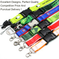 Wholesale Cheap Custom Woven Nylon Lanyard With Bottle Opener